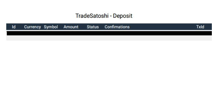 TRADESATOSHI の取引履歴のダウンロード方法