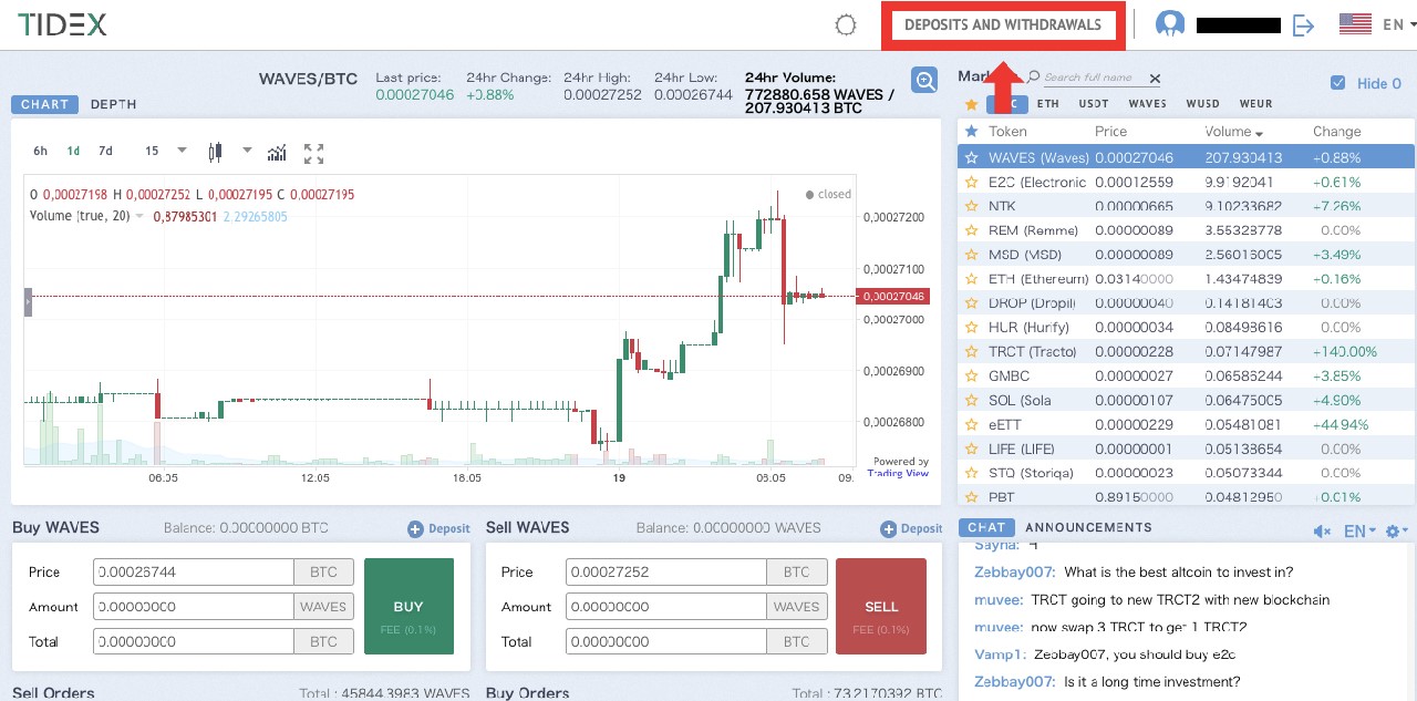 Tidex タイデックス で取引履歴をダウンロードする方法 Aerial Partners